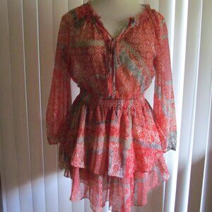 Olivaceous Dress Women's Size M NWT Multicolor